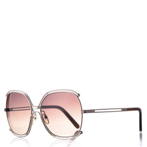 CHLOE Oversized Square Isadora Sunglasses CE129S Rose